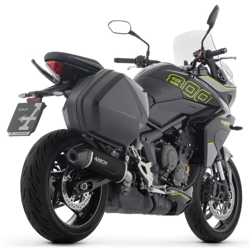 Arrow Racing Indy Race EVO Aluminum silencer exhaust | Triumph